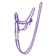 Load image into Gallery viewer, Rope Halter with Reins
