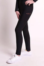 Load image into Gallery viewer, Performa Ride Youth Black Spark Winter Riding Tights