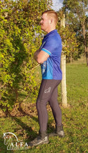 Load image into Gallery viewer, Alfa Equestrian Mens Endurance Tights