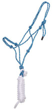 Load image into Gallery viewer, Knotted Halter & Lead Set