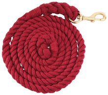 Load image into Gallery viewer, Zilco Cotton Rope Lead - Brass Snap