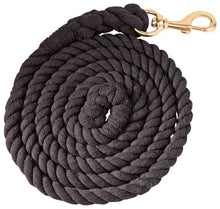 Load image into Gallery viewer, Zilco Cotton Rope Lead - Brass Snap