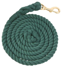 Load image into Gallery viewer, Zilco Cotton Rope Lead - Brass Snap