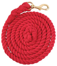 Load image into Gallery viewer, Zilco Cotton Rope Lead - Brass Snap