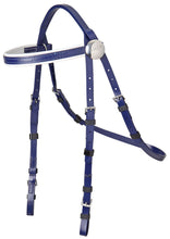 Load image into Gallery viewer, Rosette Race Bridle (White Trim)