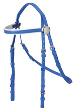 Load image into Gallery viewer, Rosette Race Bridle (White Trim)