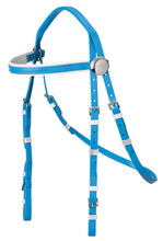 Load image into Gallery viewer, Rosette Race Bridle (White Trim)