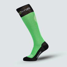 Load image into Gallery viewer, Tech Stirrups - Breathable Rainbow Socks