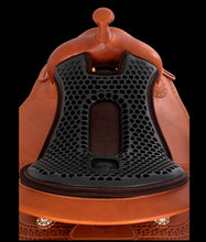 Load image into Gallery viewer, Acavallo Ortho Pubis Western Gel Seat Saver with Dri-Lex