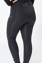 Load image into Gallery viewer, Performa Ride Black Spark Riding Tights