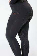 Load image into Gallery viewer, Performa Ride Black Spark Riding Tights