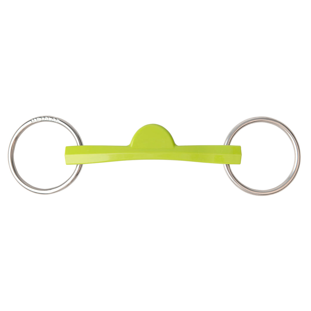 Metalab Snaffle Soft Flexi Port Bit