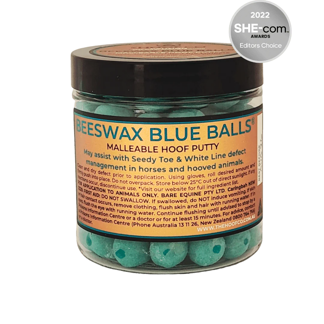 The Hoof Co. - Beeswax BLUE Balls