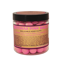 Load image into Gallery viewer, The Hoof Co. - Beeswax PINK Balls (Thrush Management)
