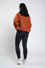 Load image into Gallery viewer, Performa Ride Chestnut Crew Neck Sweater
