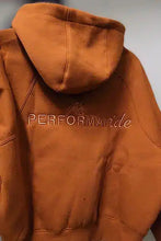 Load image into Gallery viewer, Performa Ride Chestnut Half Zip Hoodie
