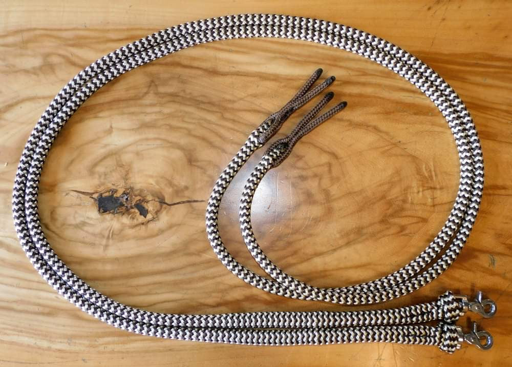 Split Rope Reins – Premium Blue