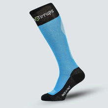 Load image into Gallery viewer, Tech Stirrups - Breathable Rainbow Socks
