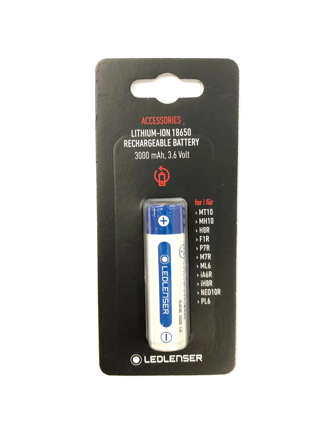 Ledlenser 18650 Rechargeable Battery