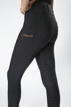 Load image into Gallery viewer, Performa Ride Black Evolve Riding Tights
