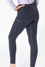 Load image into Gallery viewer, Performa Ride Navy Spark Riding Tights
