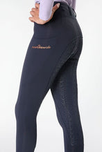 Load image into Gallery viewer, Performa Ride Navy Spark Riding Tights
