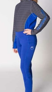 Performa Ride Performa Ride Technical Horse Riding Shirt – Premium Blue